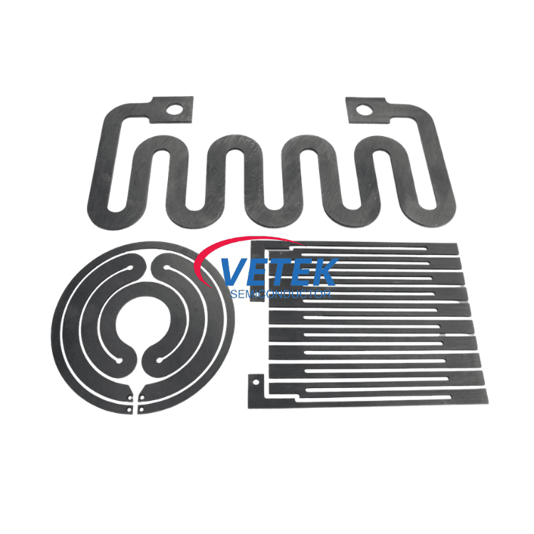 Testreszabott grafitfűtő forró zónához