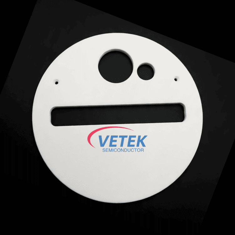 Nagy tisztaságú átlátszatlan kvarc pajzs és redőny MOCVD-hez